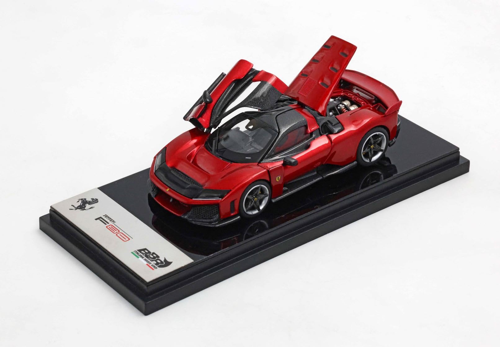 BBR x AR 1/64 フェラーリ F80 ロッソ・スーパーカー Amazon.co.jp: BBR x Almost Real 1/64 フェラーリ F80 ロッソ